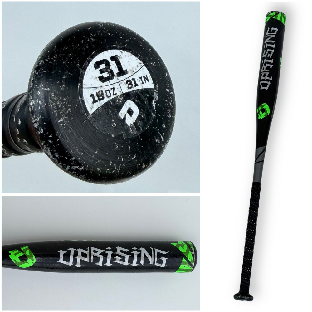 DeMARINI Uprising Aluminum Baseball Bat Youth 31" 19oz 2-1/4" Barrel -12 Drop